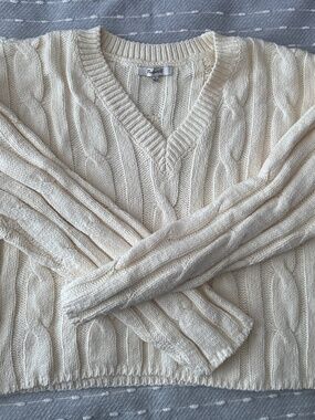 Madewell Cropped Knit Sweater